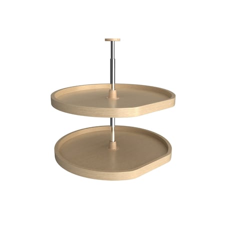 Rev-A-Shelf Maple Veneer, Light Brown, 28 in W, 26 in H, 28 in D, 25.5 in L, Light Brown LD-4BW-262-28-1